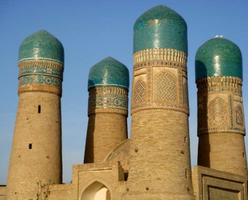 Chor Minor Madrasah, Bukhara, Uzbekistan