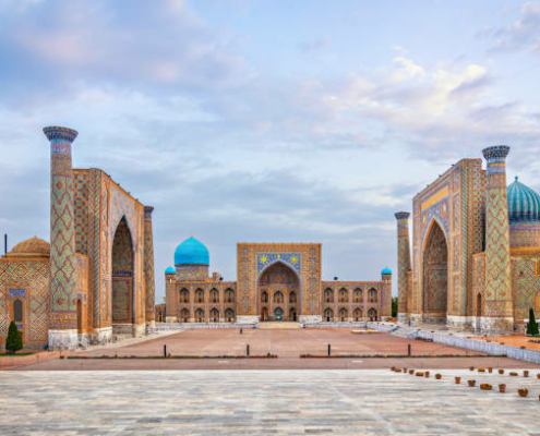 Piazza Registan, Samarcanda, Uzbekistan