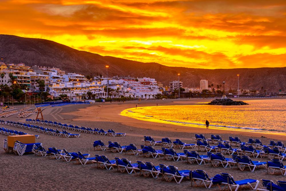 tenerife tramonto